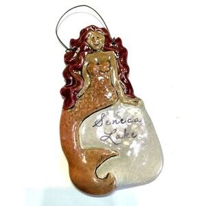 Mermaid Wall Hanging Seneca Lake Pottery August Ceramics